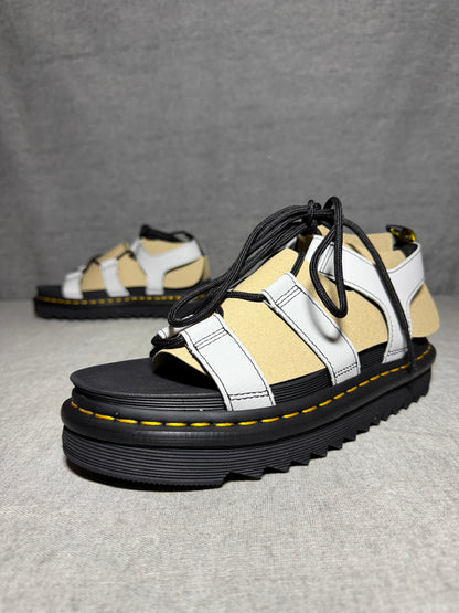 Dr. Martens Nartilla Lace-Up Sandal - Mist Grey Size 40