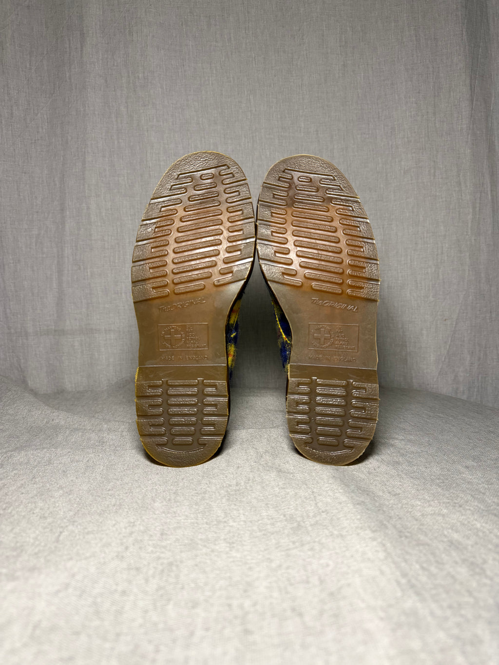 Vintage 90s Made In England Dr. Martens 1460
Tartan Plaid Boots (EU 37)