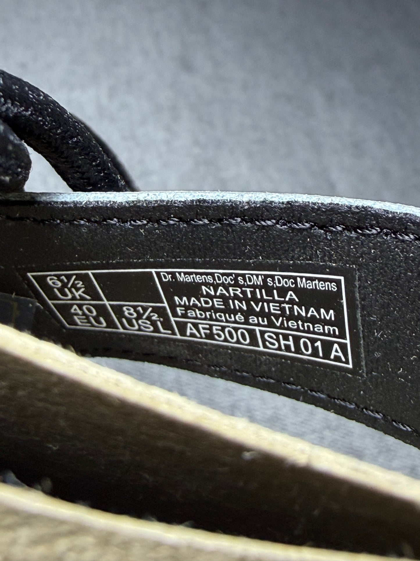 Dr. Martens Nartilla Lace-Up Sandal - Mist Grey Size 40
