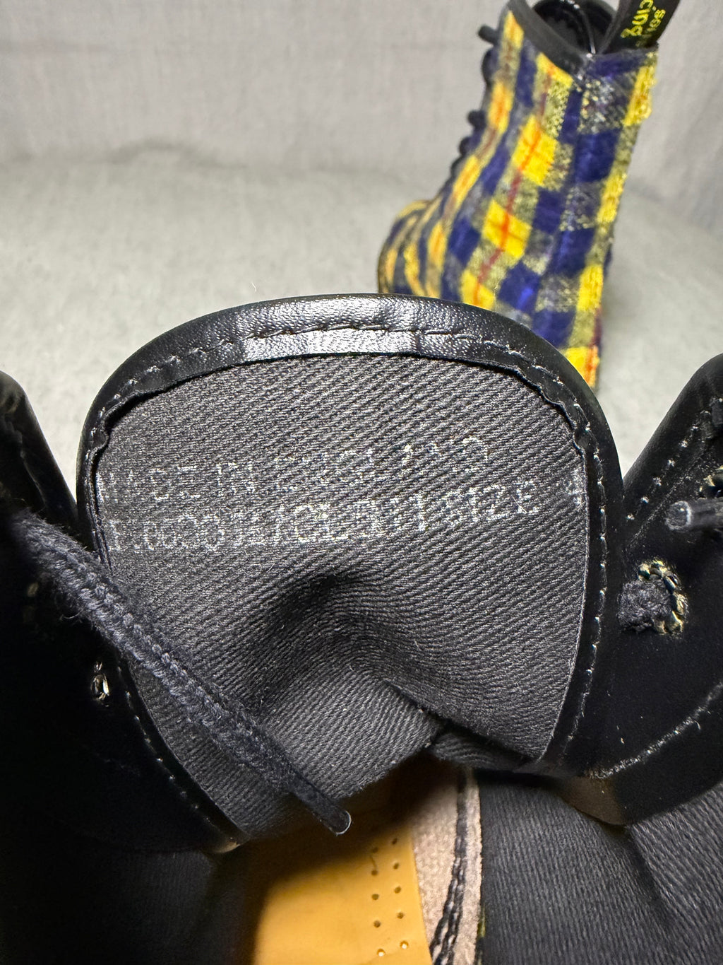 Vintage 90s Made In England Dr. Martens 1460
Tartan Plaid Boots (EU 37)