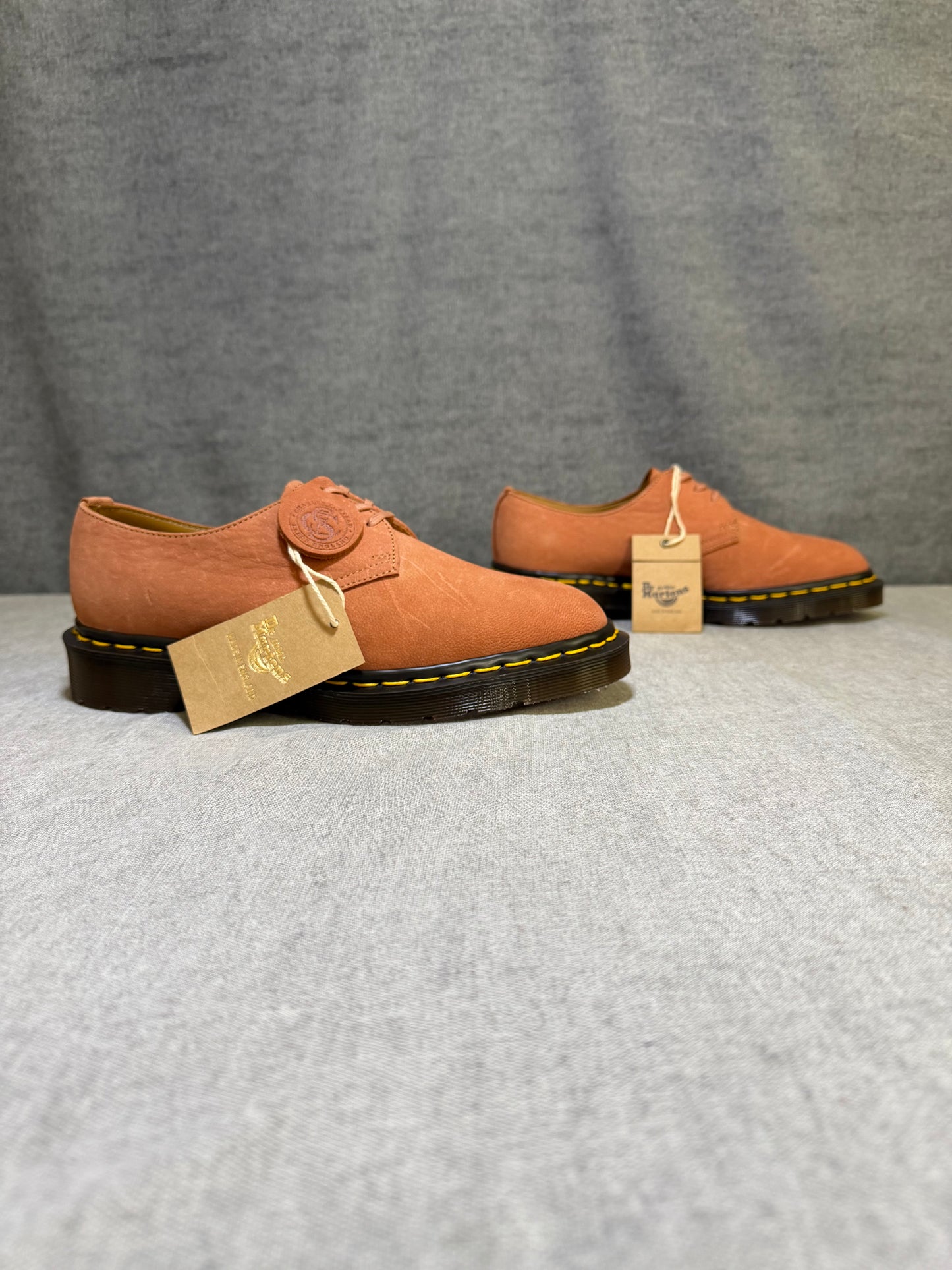 Dr. Martens Made in England 1461 Oxford Shoe - Pink Savannah Nubuck Size 38