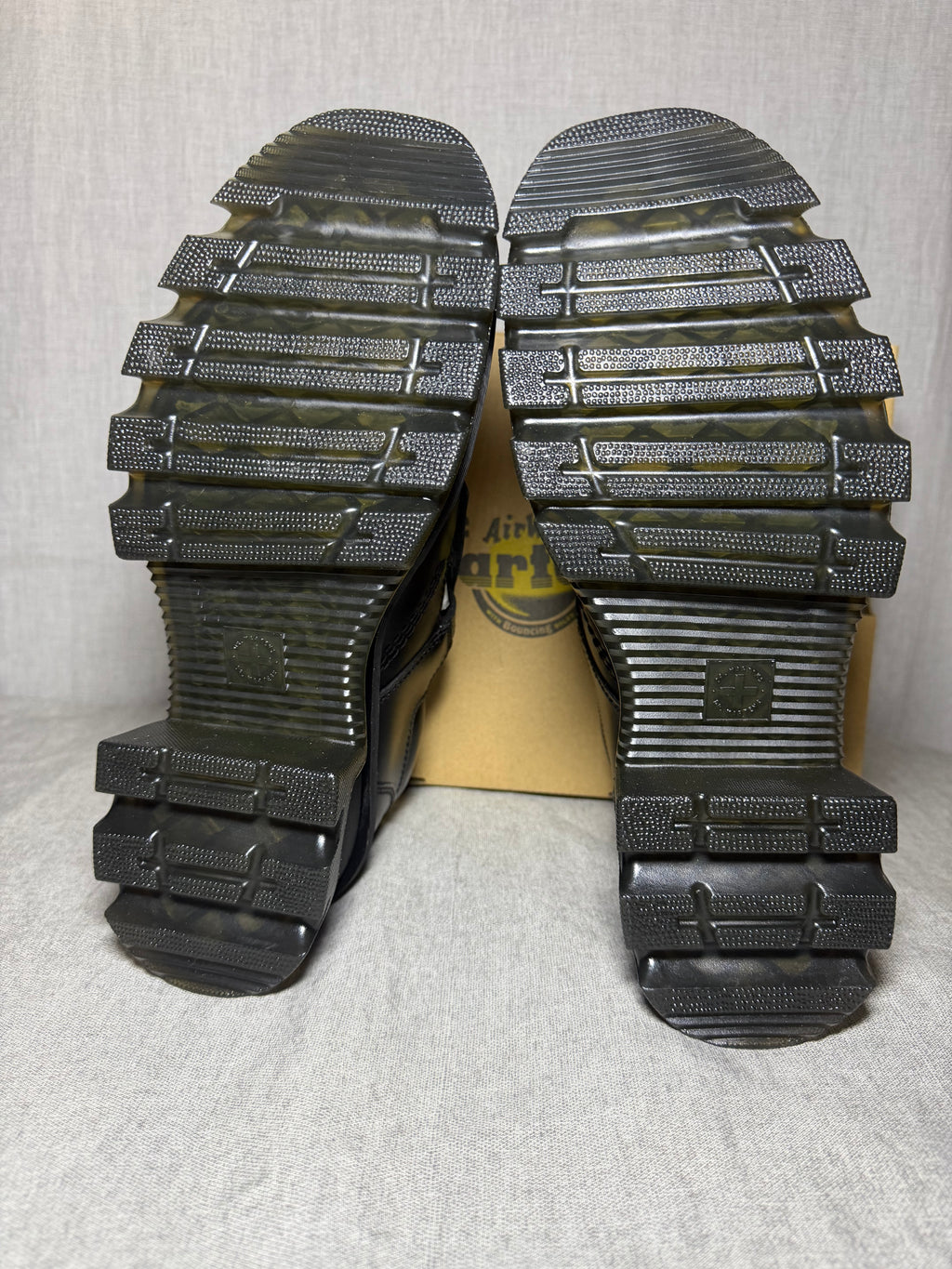 Dr. Martens Corran Mary Jane Platform Shoes - Black - EU 41 UK 8 US W 10