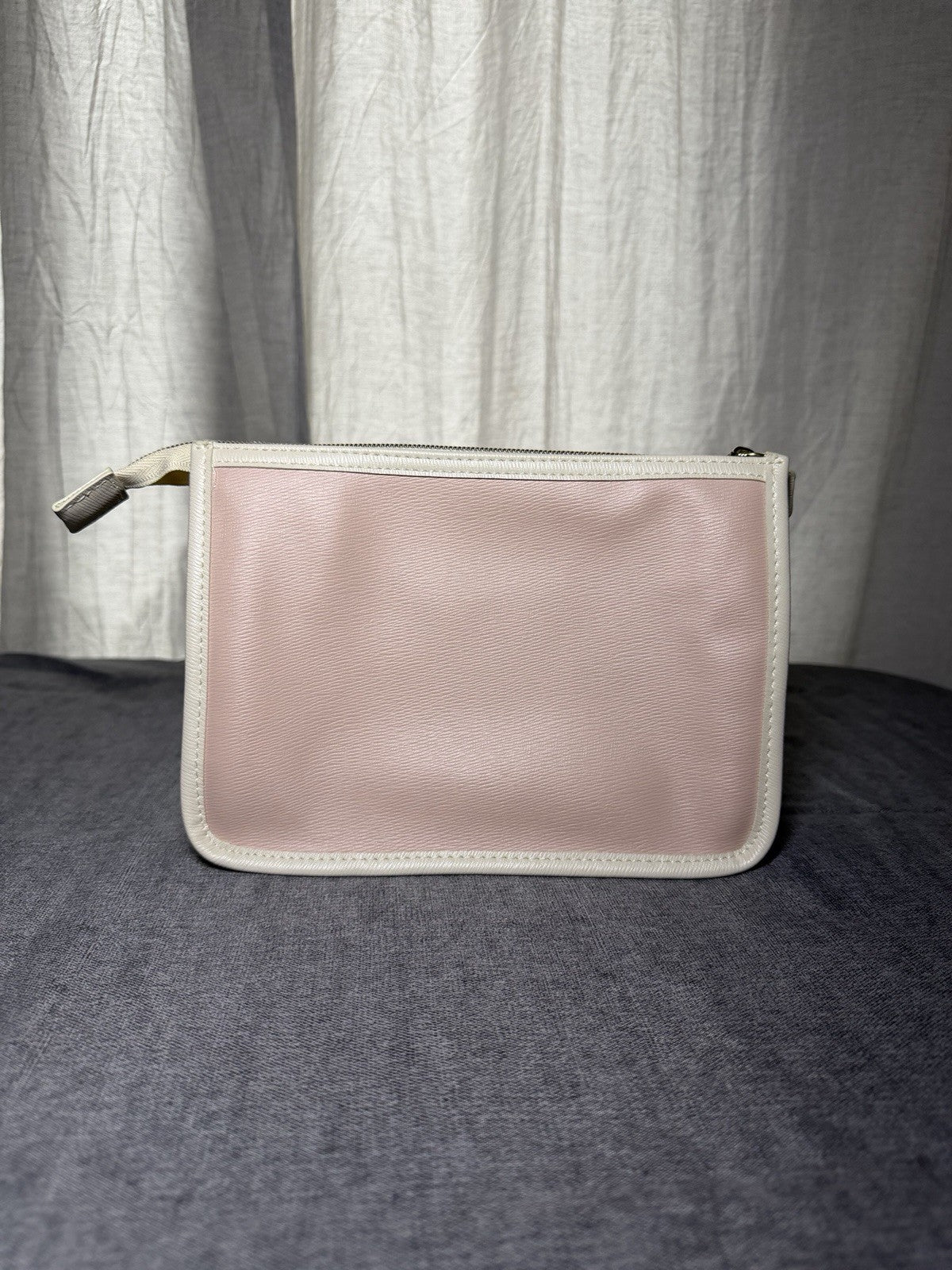 Michael Kors Two-Tone Envelope Wristlet Clutch - Pink & Cream - "Sample" Piece