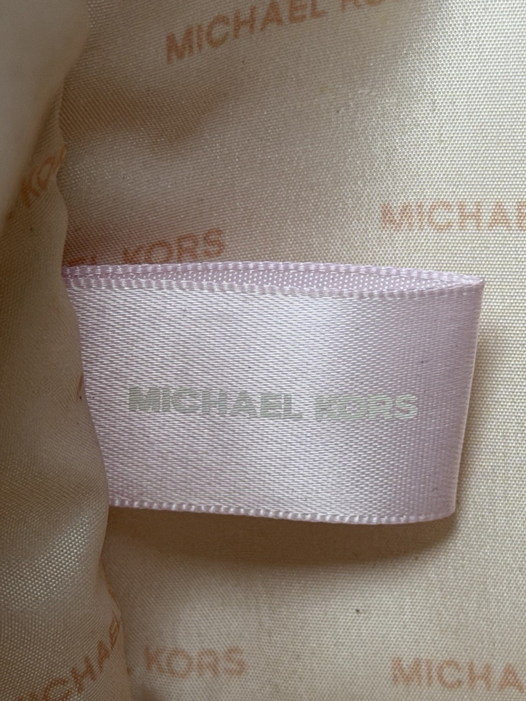 Michael Kors Two-Tone Envelope Wristlet Clutch - Pink & Cream - "Sample" Piece