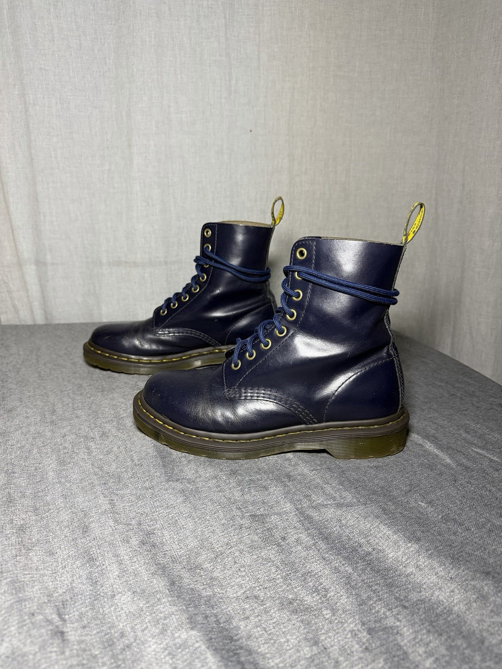 Dr. Martens Pascal 1460 Size 37 Navy Blue Okay Used 