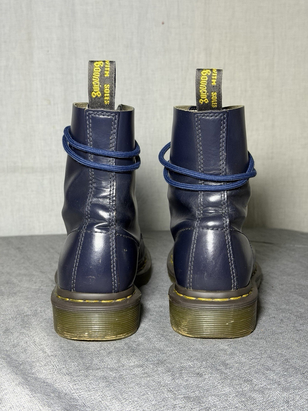 Dr. Martens Pascal 1460 Size 37 Navy Blue Okay Used 