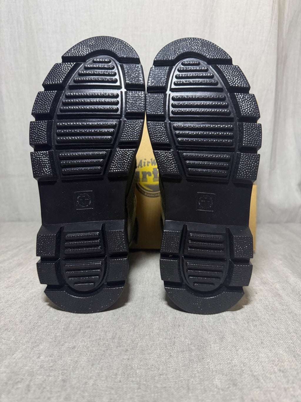 Dr Martens Combs Tech II Utility Boots Khaki Green Ripstop Womens EU 37 US 6 New