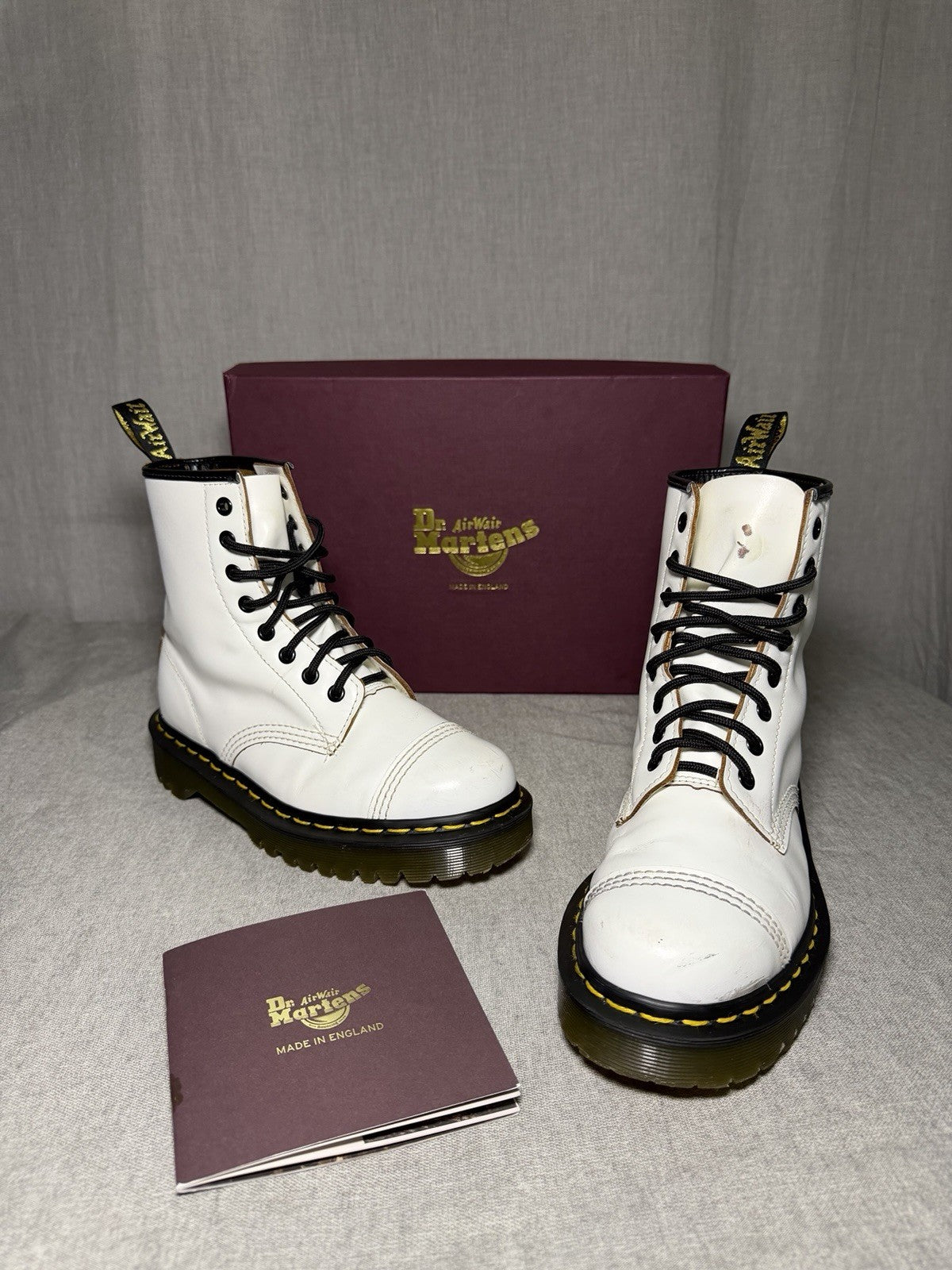 Dr. Martens 1460 Toe Cap Bex Made in England EU 38