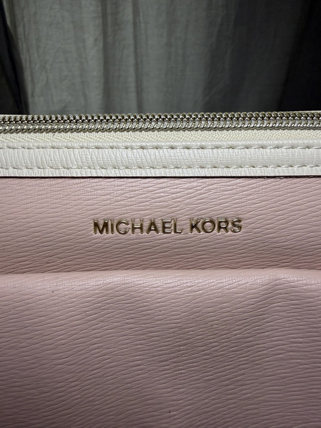 Michael Kors Two-Tone Envelope Wristlet Clutch - Pink & Cream - "Sample" Piece