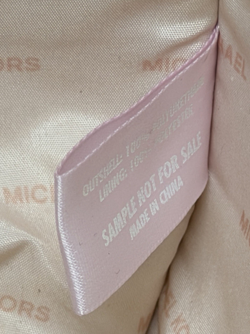 Michael Kors Two-Tone Envelope Wristlet Clutch - Pink & Cream - "Sample" Piece