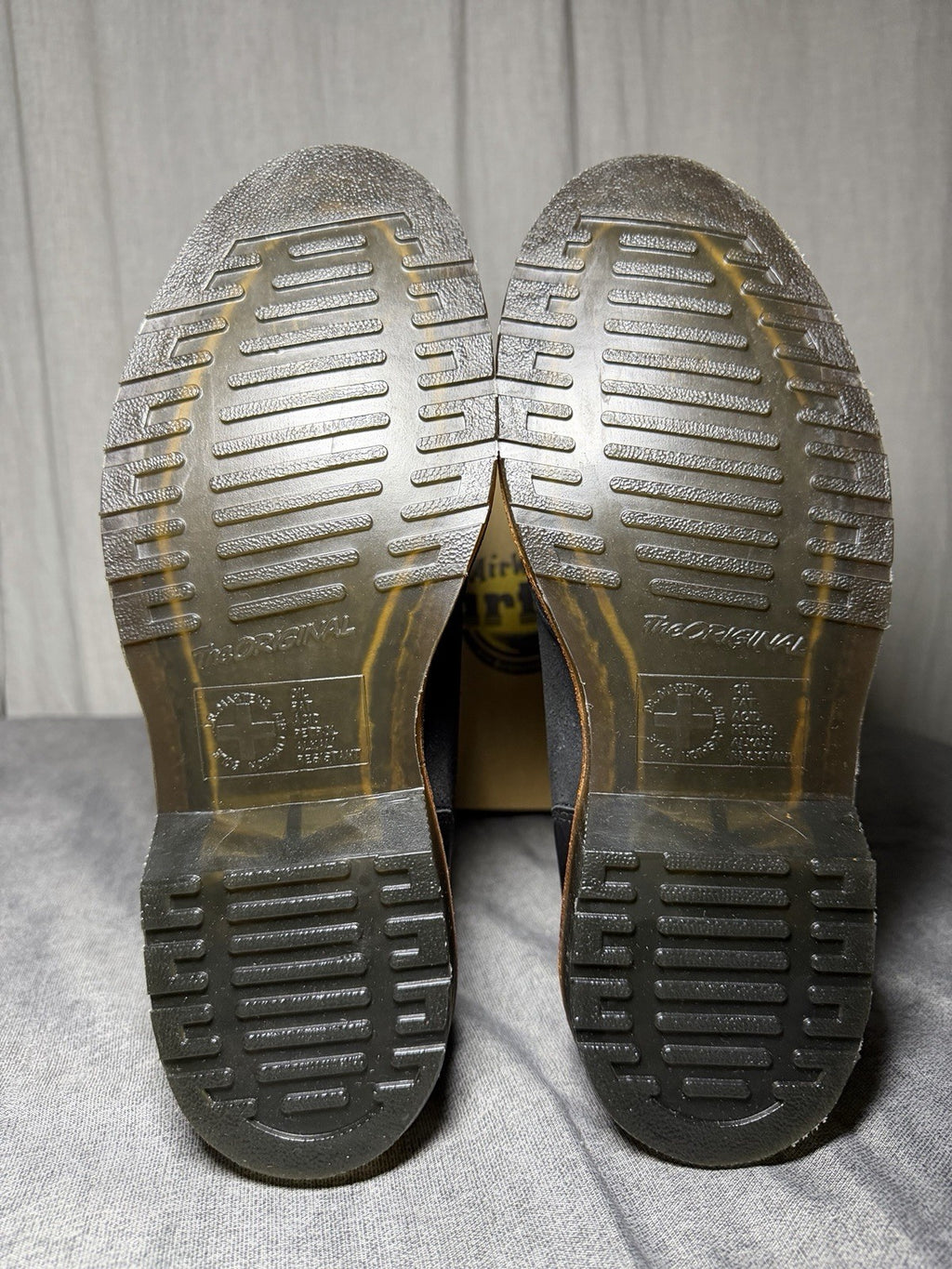Dr Martens Agyness Deyn Aggy Army Chukka Boots Black Suede Womens EU 38 US 7 New