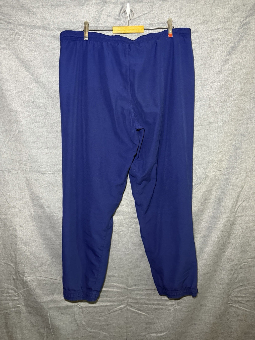Adidas Men’s L Royal Blue Performance Track Pants Windbreaker Joggers