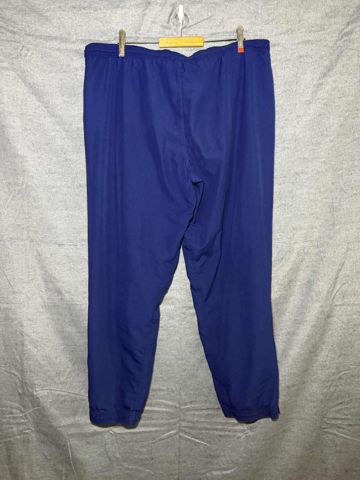 Adidas Men’s L Royal Blue Performance Track Pants Windbreaker Joggers