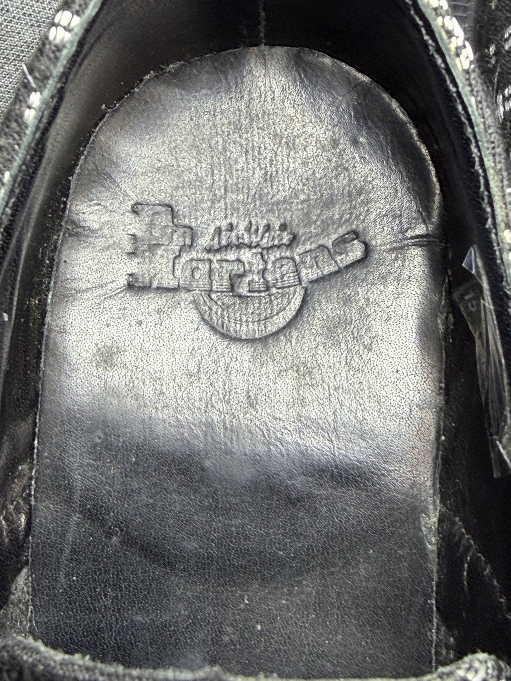 Dr. Martens Briar Oxford Shoes Black Skull Crossbones Canvas Size UK 3 EU 36