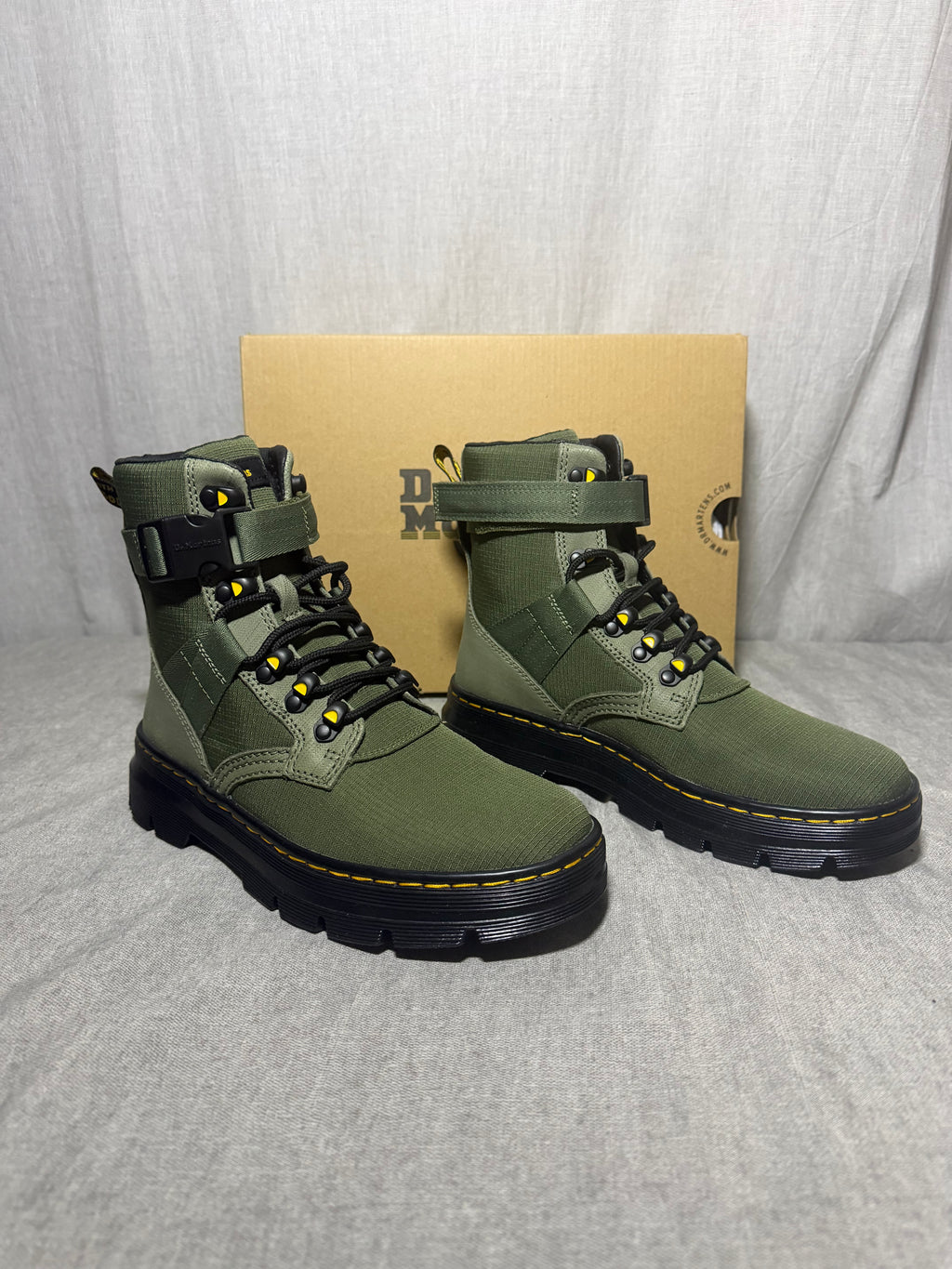 Dr. Martens Combs Tech II Utility Boots Olive
Green EU 38 UK 4 US 7