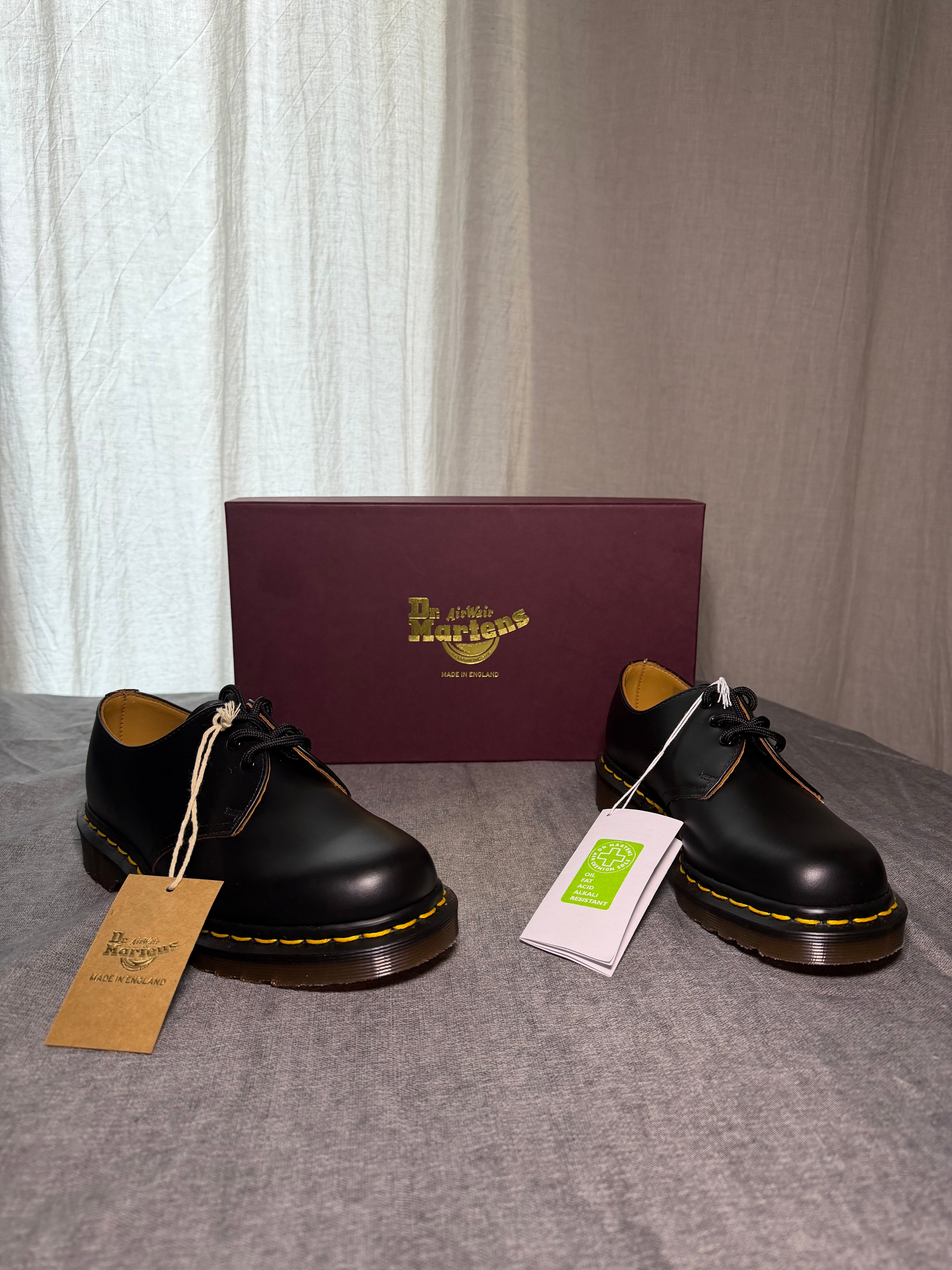 Dr. Martens 1461 Vintage Made in England Quilon
Leather EU 37 - New in Box