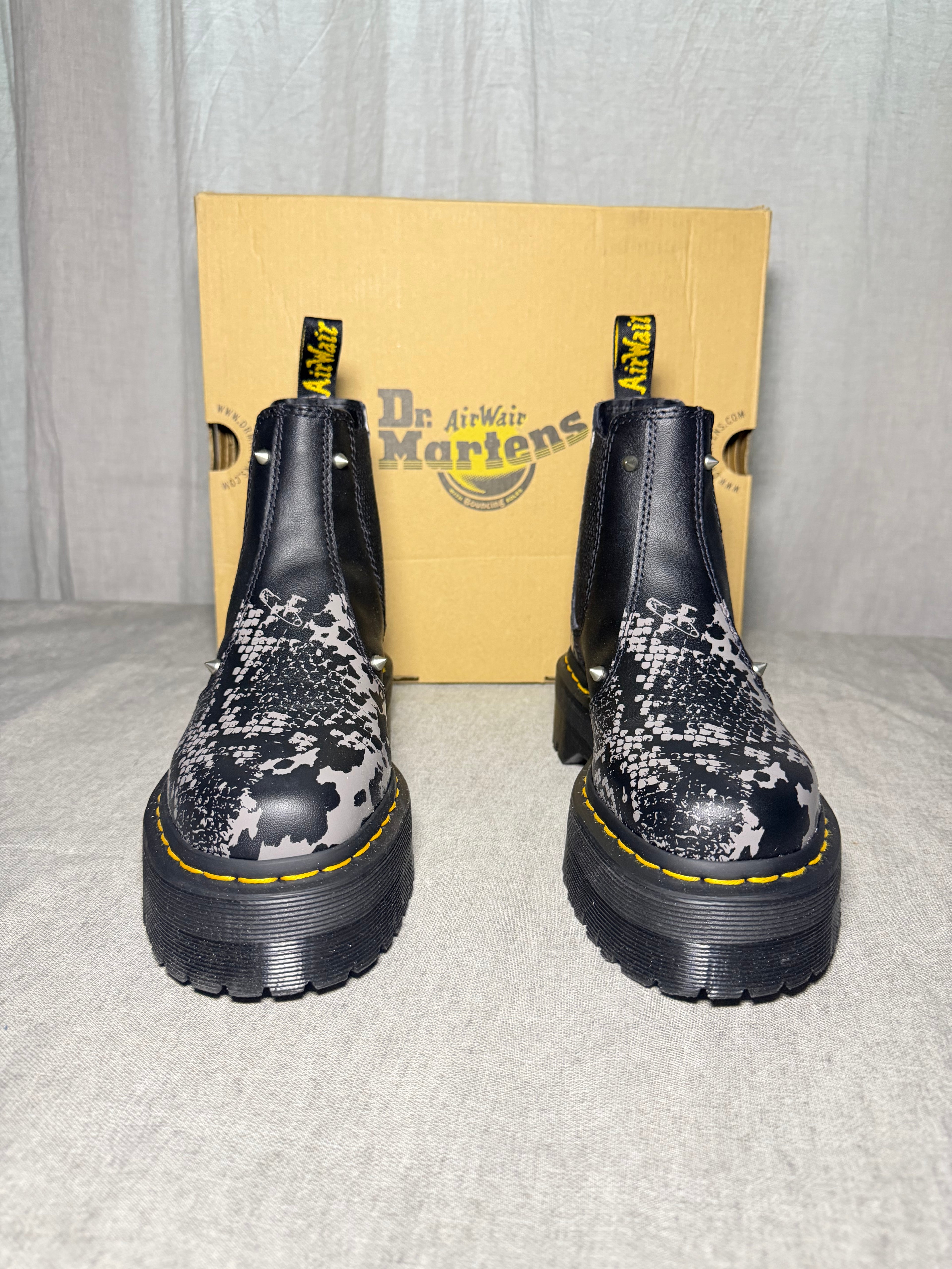 Dr. Martens 2976 Quad Animal Clash Platform Boots EU 36 UK 3 US L 5 New with tags