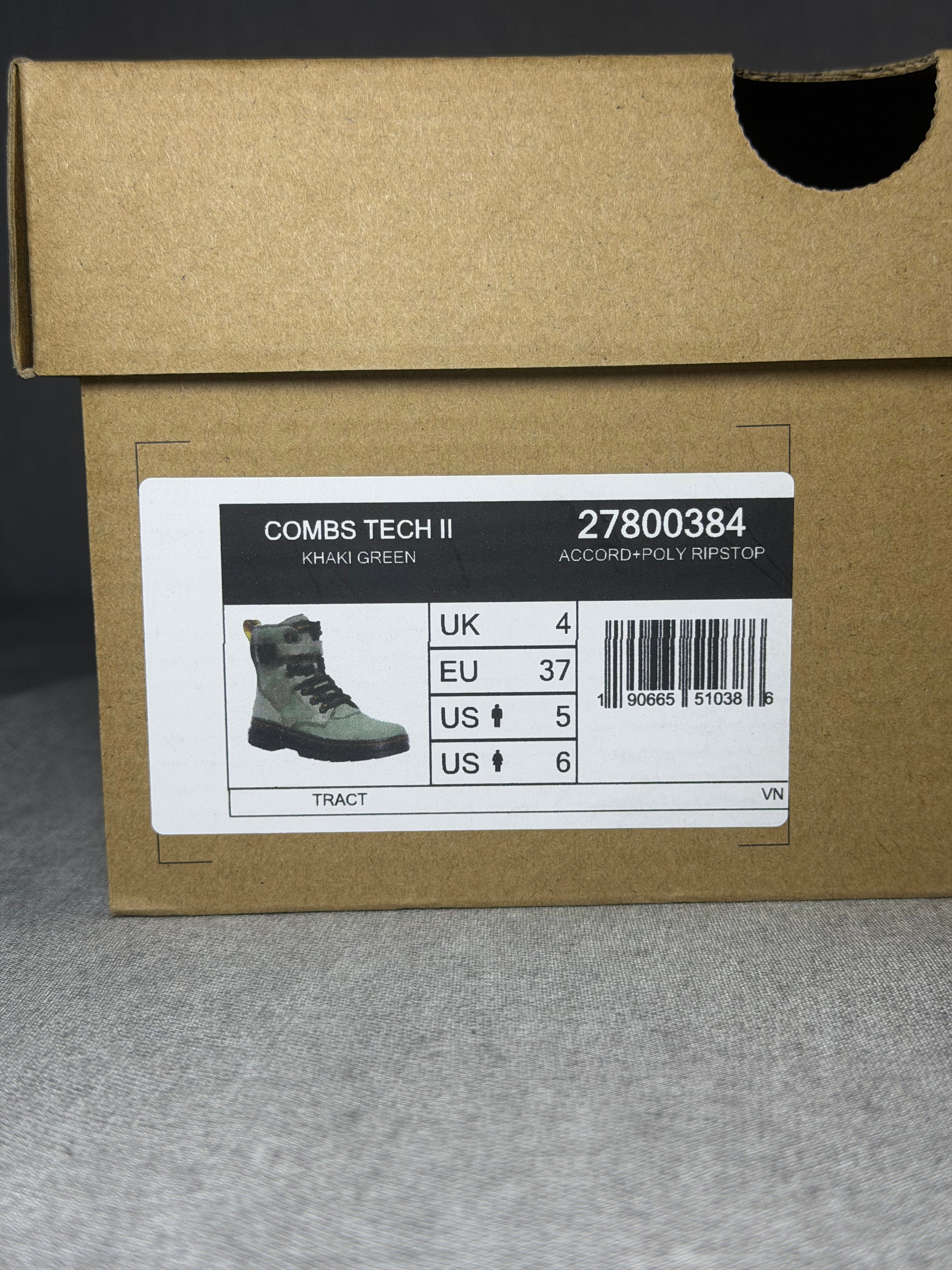 Dr. Martens Combs Tech II Utility Boots Olive
Green EU 38 UK 4 US 7