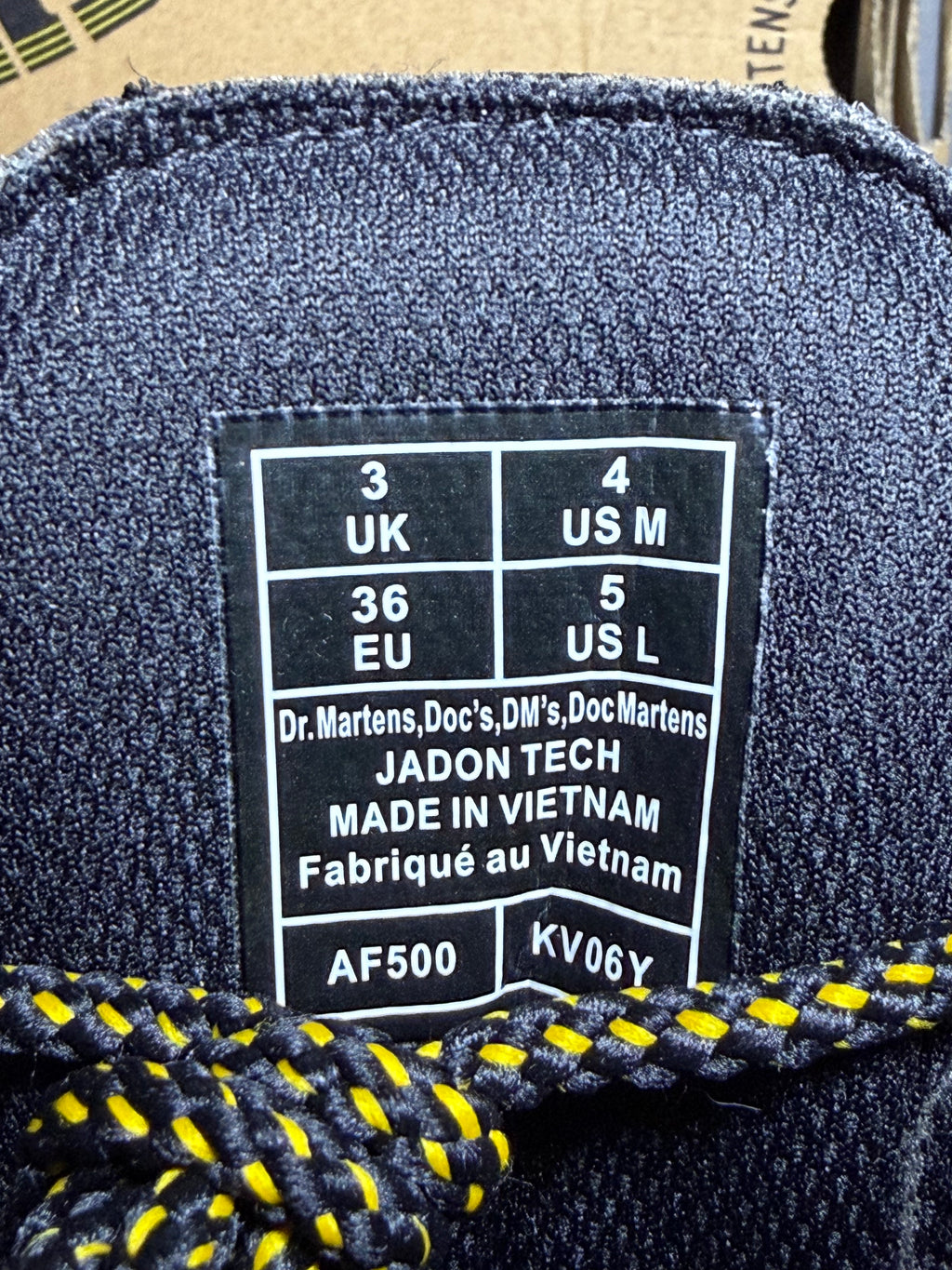 Dr. Martens Jadon Tech Black Platform Boots EU
36