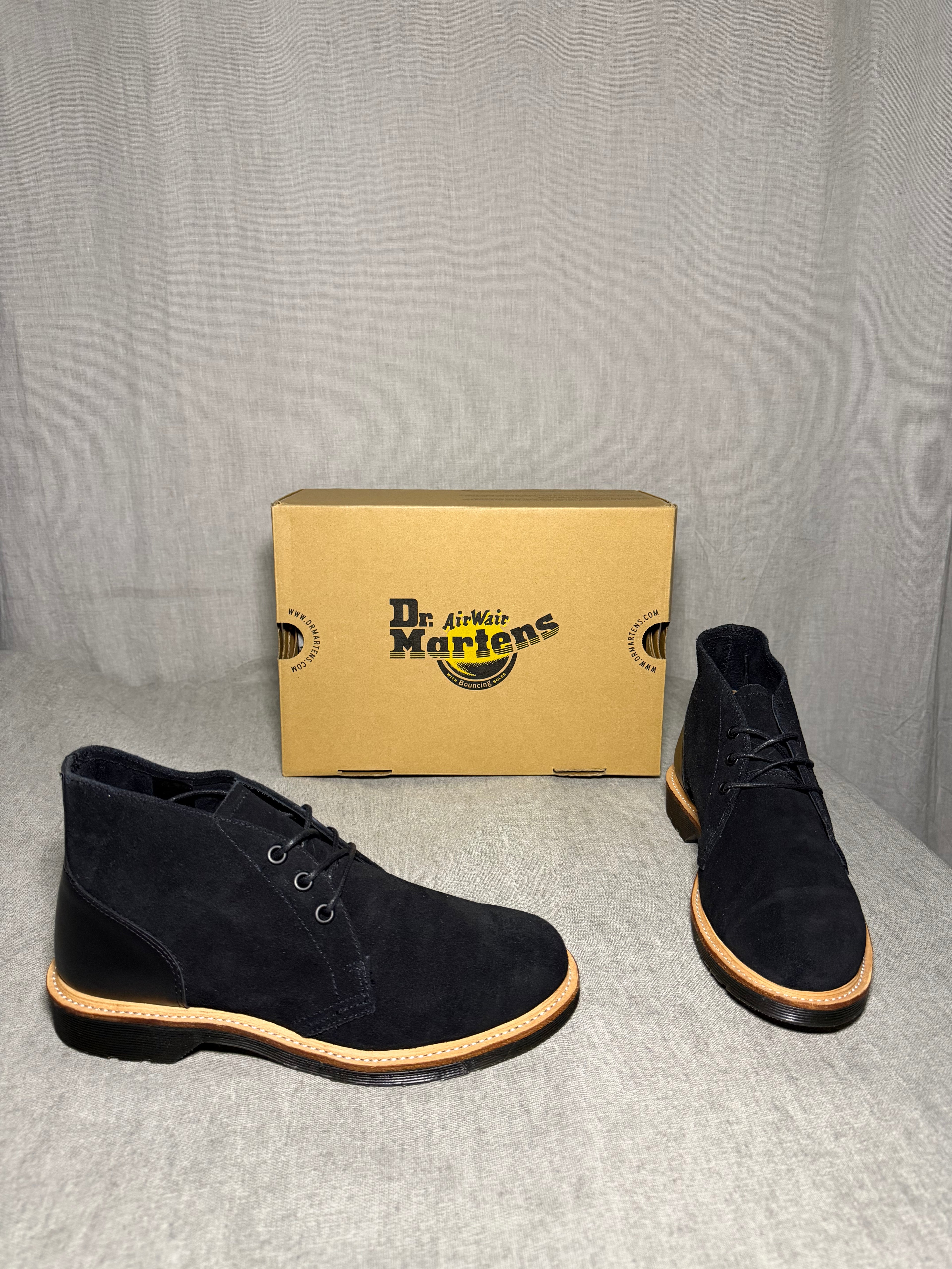 Dr. Martens x Agyness Deyn Aggy Army Suede Boots (EU 38 UK 5 US Women 7) Deadstock