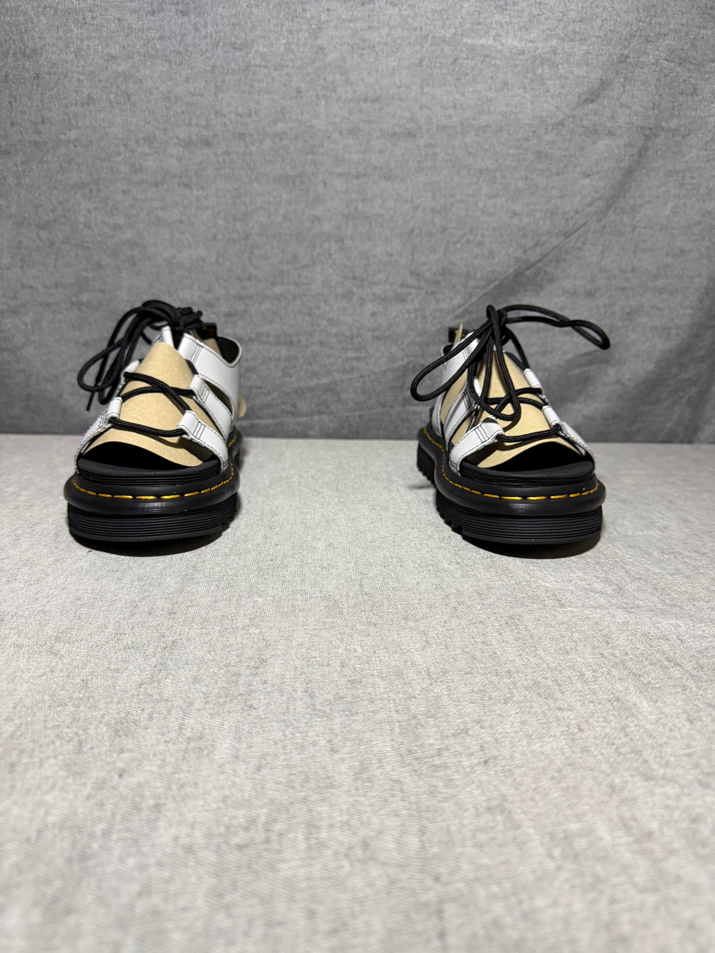 Dr. Martens Nartilla Lace-Up Sandal - Mist Grey Size 40