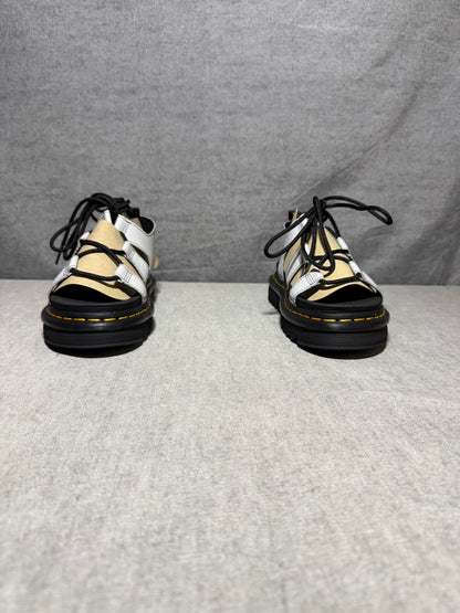 Dr. Martens Nartilla Lace-Up Sandal - Mist Grey Size 40