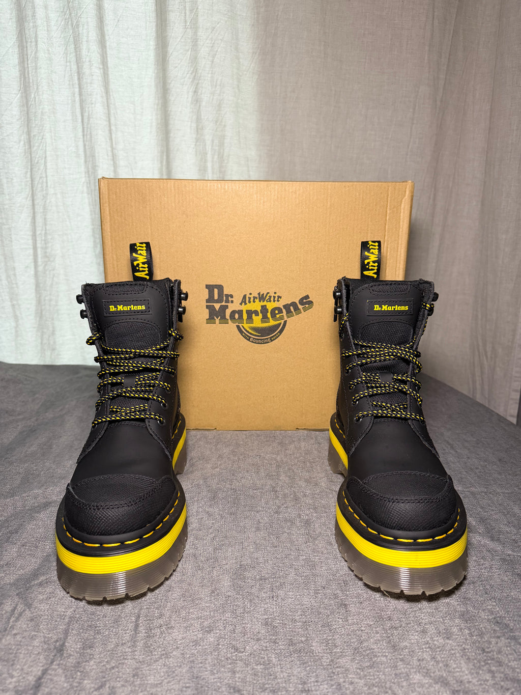 Dr. Martens Jadon Tech Black Platform Boots EU
36