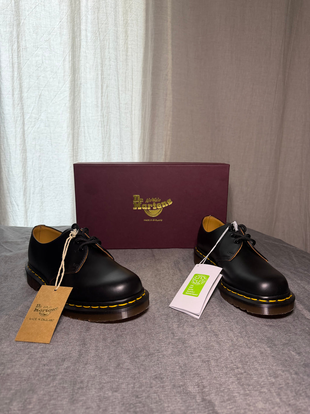 Dr. Martens 1461 Vintage Made in England Quilon
Leather EU 37 - New in Box