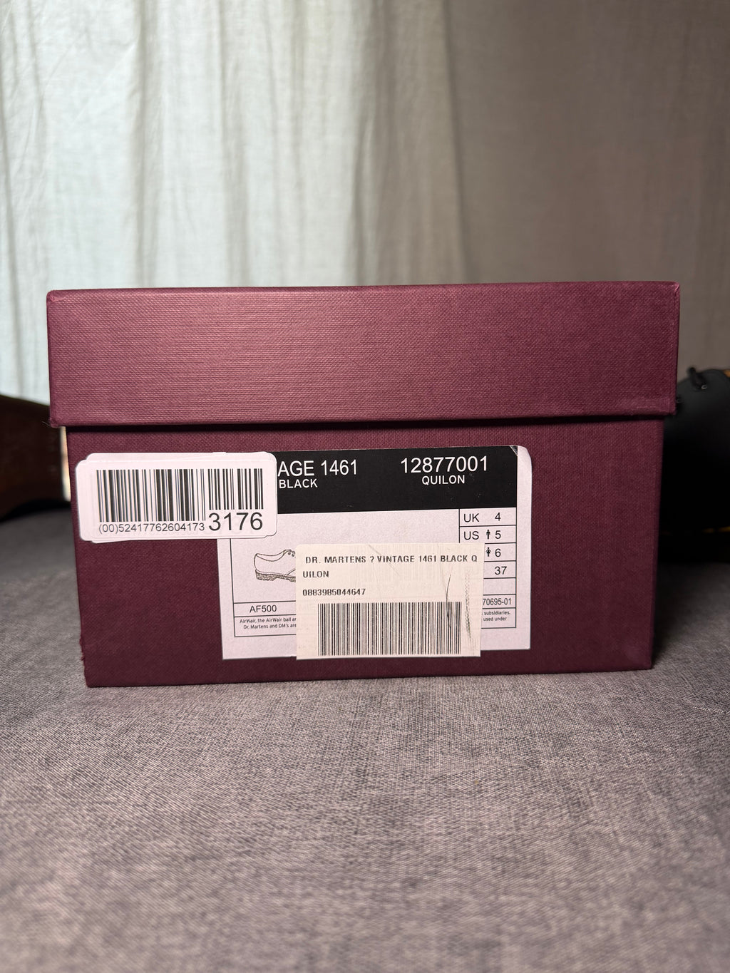 Dr. Martens 1461 Vintage Made in England Quilon
Leather EU 37 - New in Box