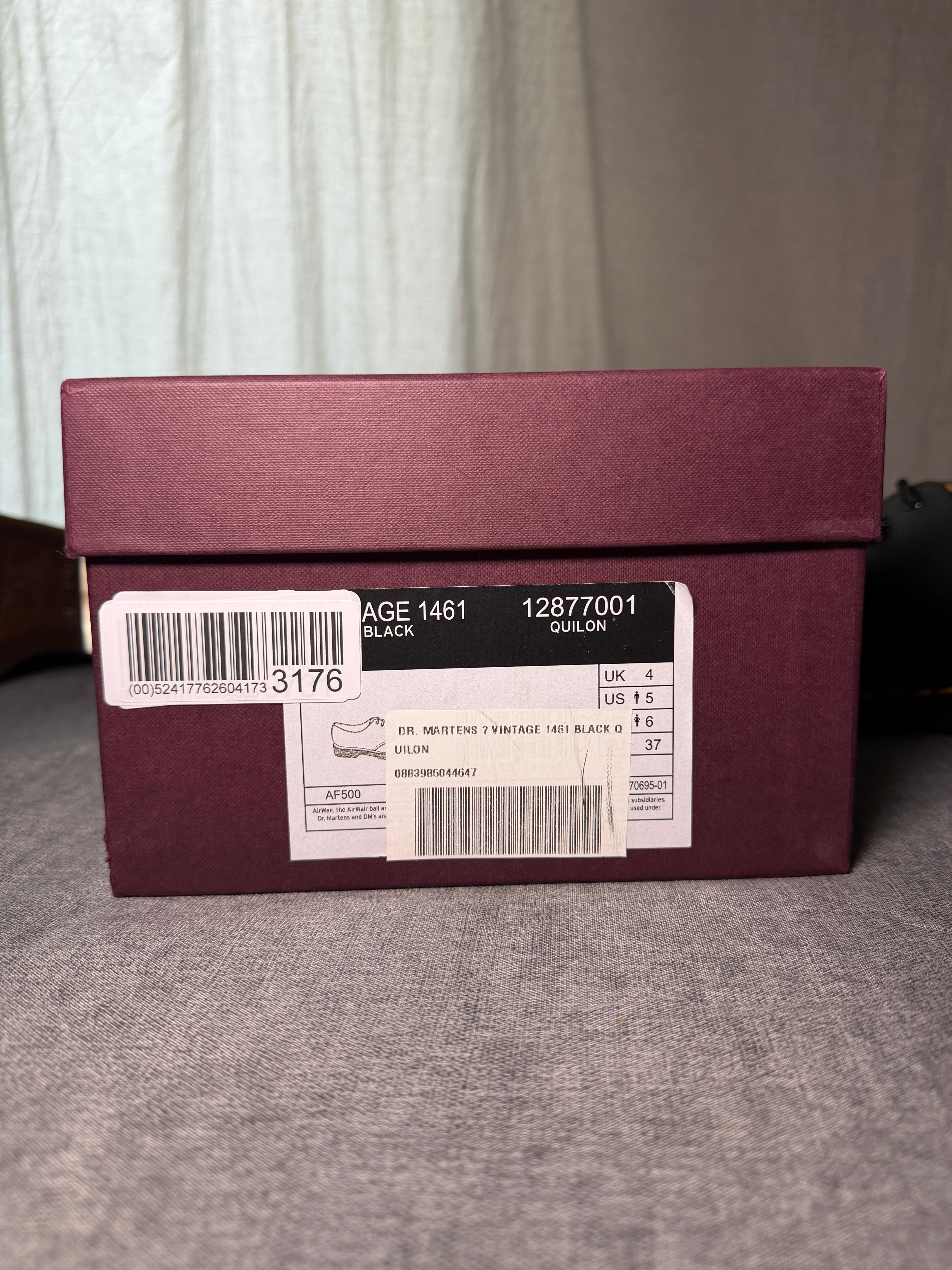 Dr. Martens 1461 Vintage Made in England Quilon
Leather EU 37 - New in Box