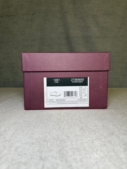 Dr. Martens Made in England 1461 Oxford Shoe - Pink Savannah Nubuck Size 38