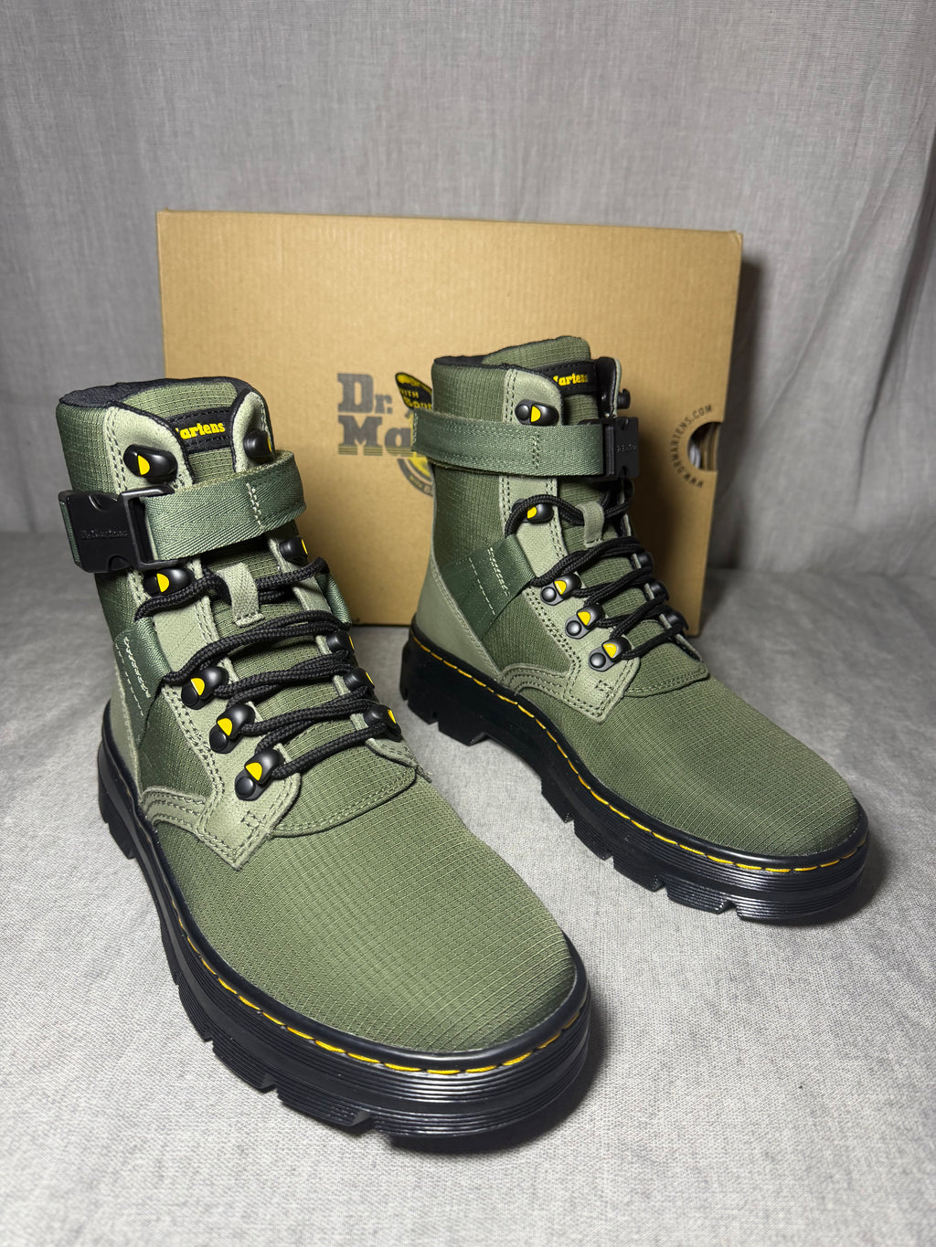 Dr. Martens Combs Tech II Utility Boots Olive
Green EU 38 UK 4 US 7