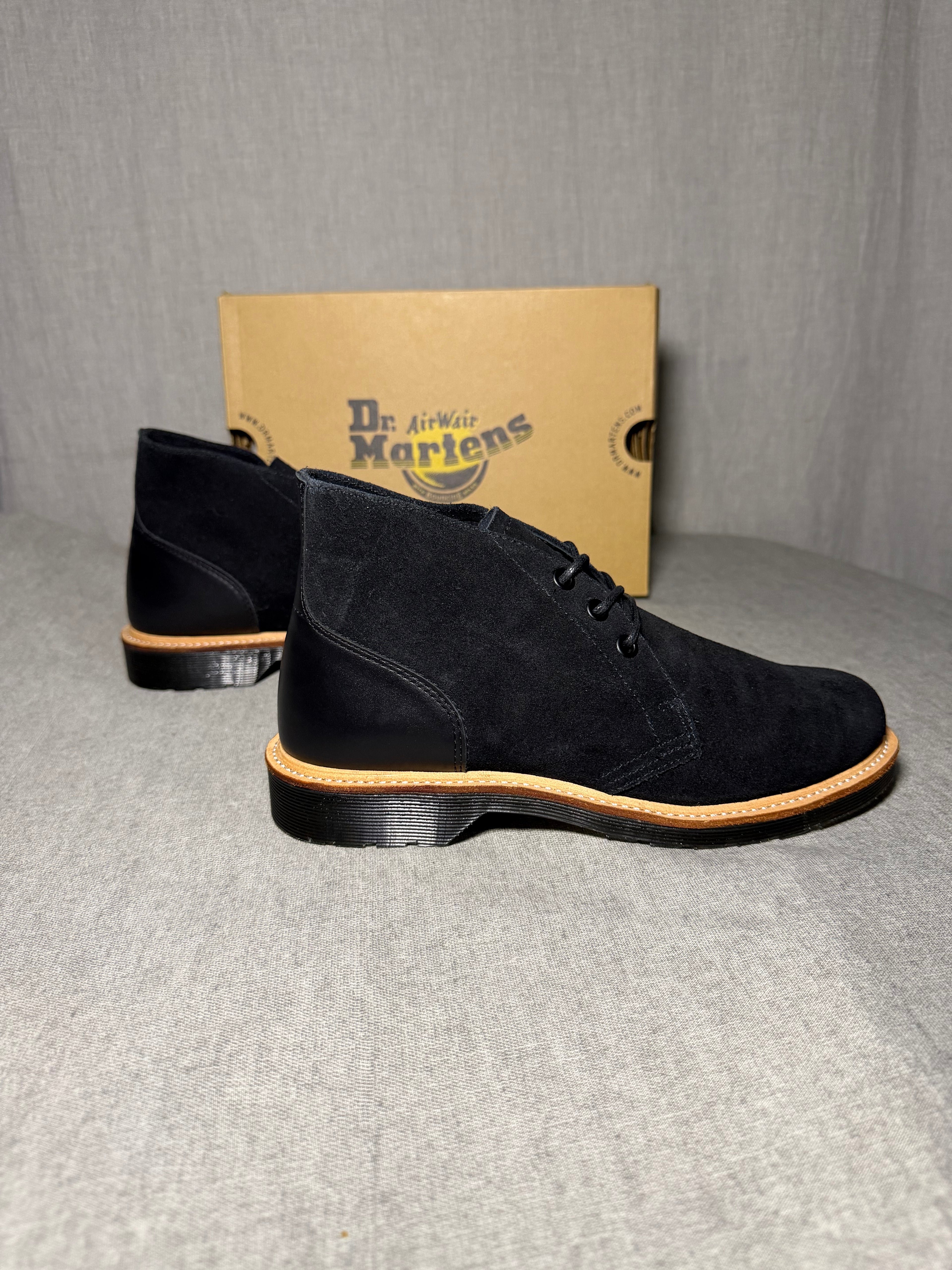 Dr. Martens x Agyness Deyn Aggy Army Suede Boots (EU 38 UK 5 US Women 7) Deadstock