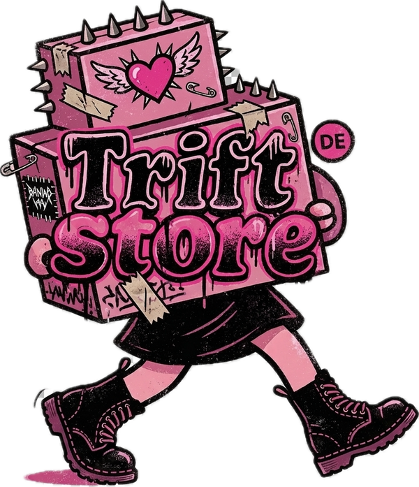 Curated vintage Dr. Martens boots and shoes collection banner